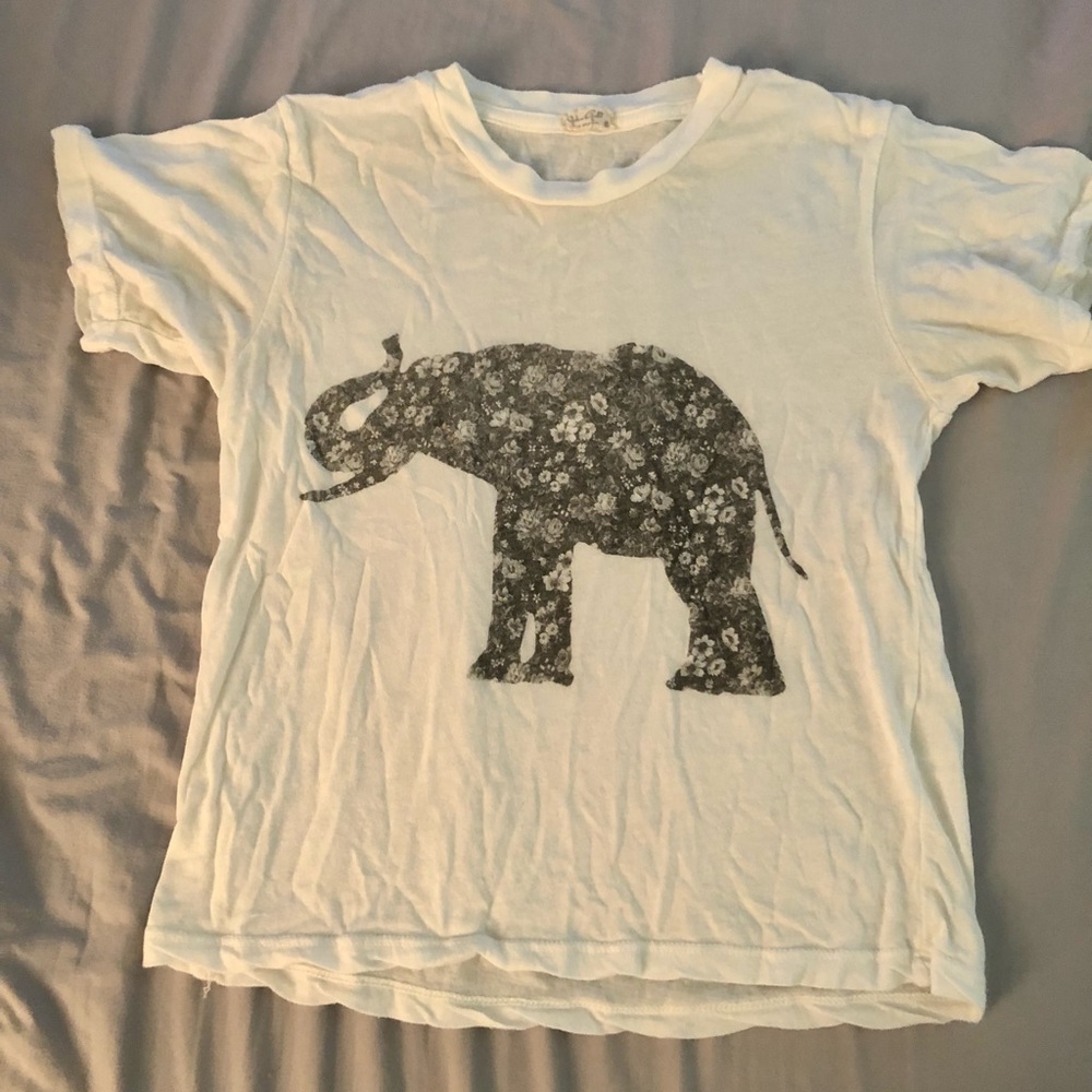 Elephant Crop Tee